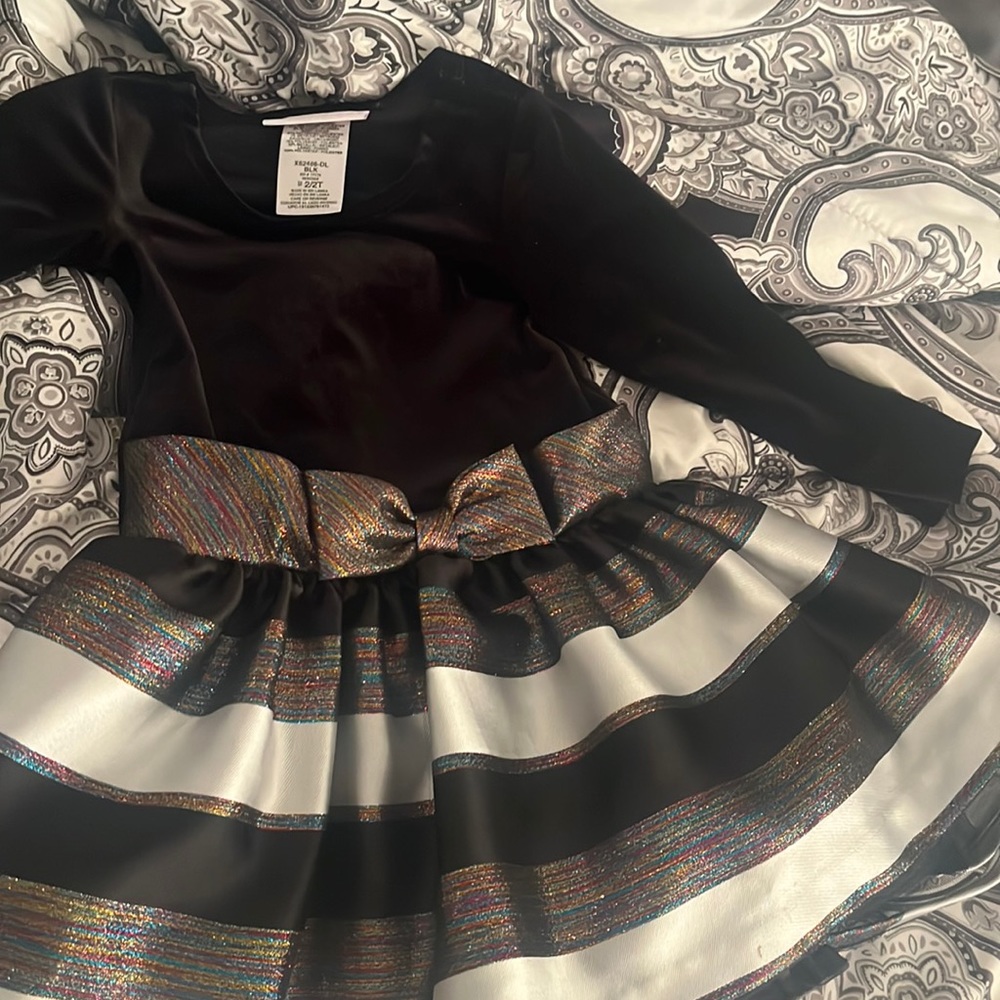Toddler Girl Celebration Dress Long sleeve
